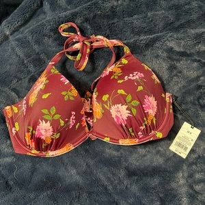 Underwire bikini top NWT